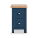 Farrow Navy Blue Slim Bedside Cabinet