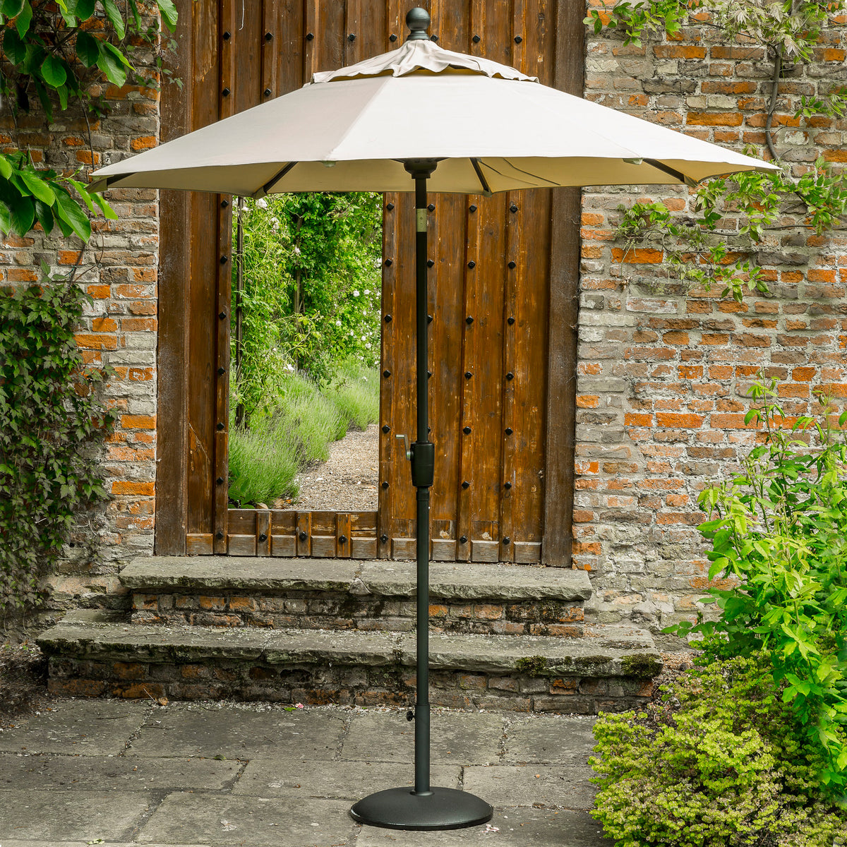 Elizabeth Taupe 2.2m Outdoor Parasol from Roseland