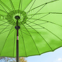 Geisha 2.5m Lime Green Patio Umbrella