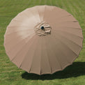 Geisha 2.5m Taupe Outdoor Garden Parasol