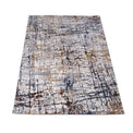 Lilia Abstract Grey-Blue Rug from Roseland