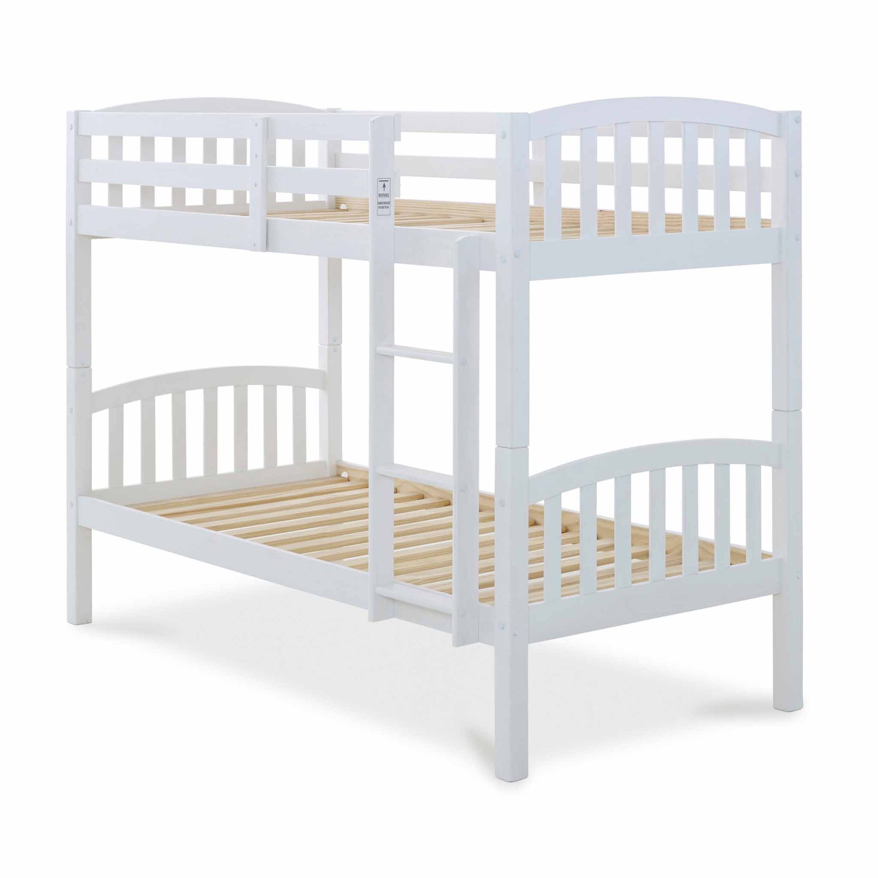 Liberty White Detachable Single Bunk Beds