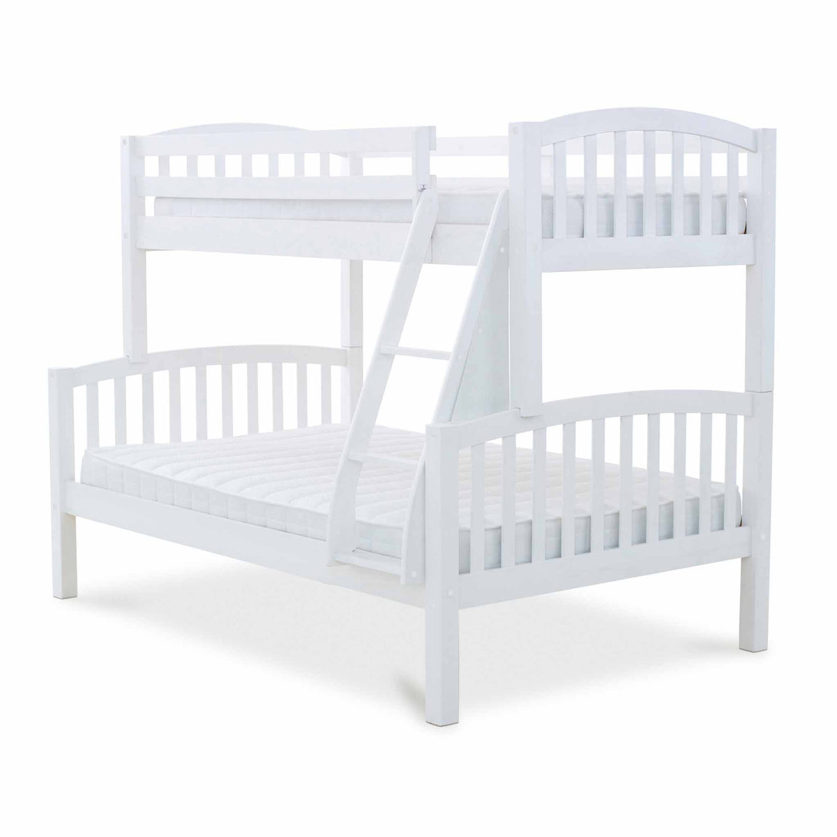 Liberty White Triple Sleeper Bunk Bed with small double