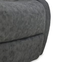 Anton Charcoal Zonica Leather Reclining Armchair