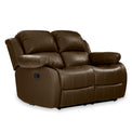 Anton Leather Reclining 2 Seater Sofa