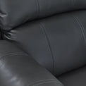 Anton Grey Leather Reclining 2 Seater Sofa