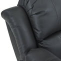 Anton Grey Leather Reclining 2 Seater Sofa