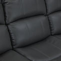 Anton Grey Leather Reclining 3 Seater Sofa