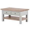 Charlestown Grey Coffee Table with storage from Roseland Furniture
