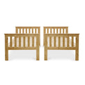 pair of 3ft beds from the Carlson Pine Detachable Single Bunk Beds from Roseland Furniture