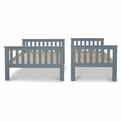3ft single & 4ft small double bed from the Carlson Grey Triple Sleeper Bunk Bed