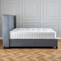 Mia Grey Velvet 4ft6 Double Ottoman Bed Frame from Roseland Furniture