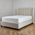 Mia Stone Velvet 4ft6 Double Ottoman Bed Frame from Roseland