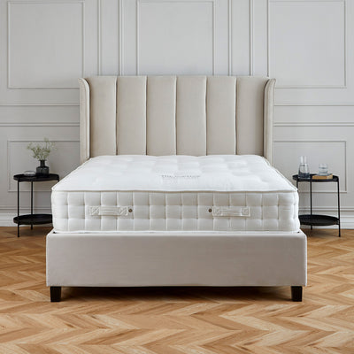 Mia Velvet Ottoman Storage Bed Frame
