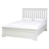 Melrose White Adult Bed Frame from Roseland Furniture