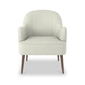 Todd Silk Statement Chair for Living Room or Bedroom