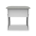 Kinsley White Gloss Dressing Table with Stool from Roseland