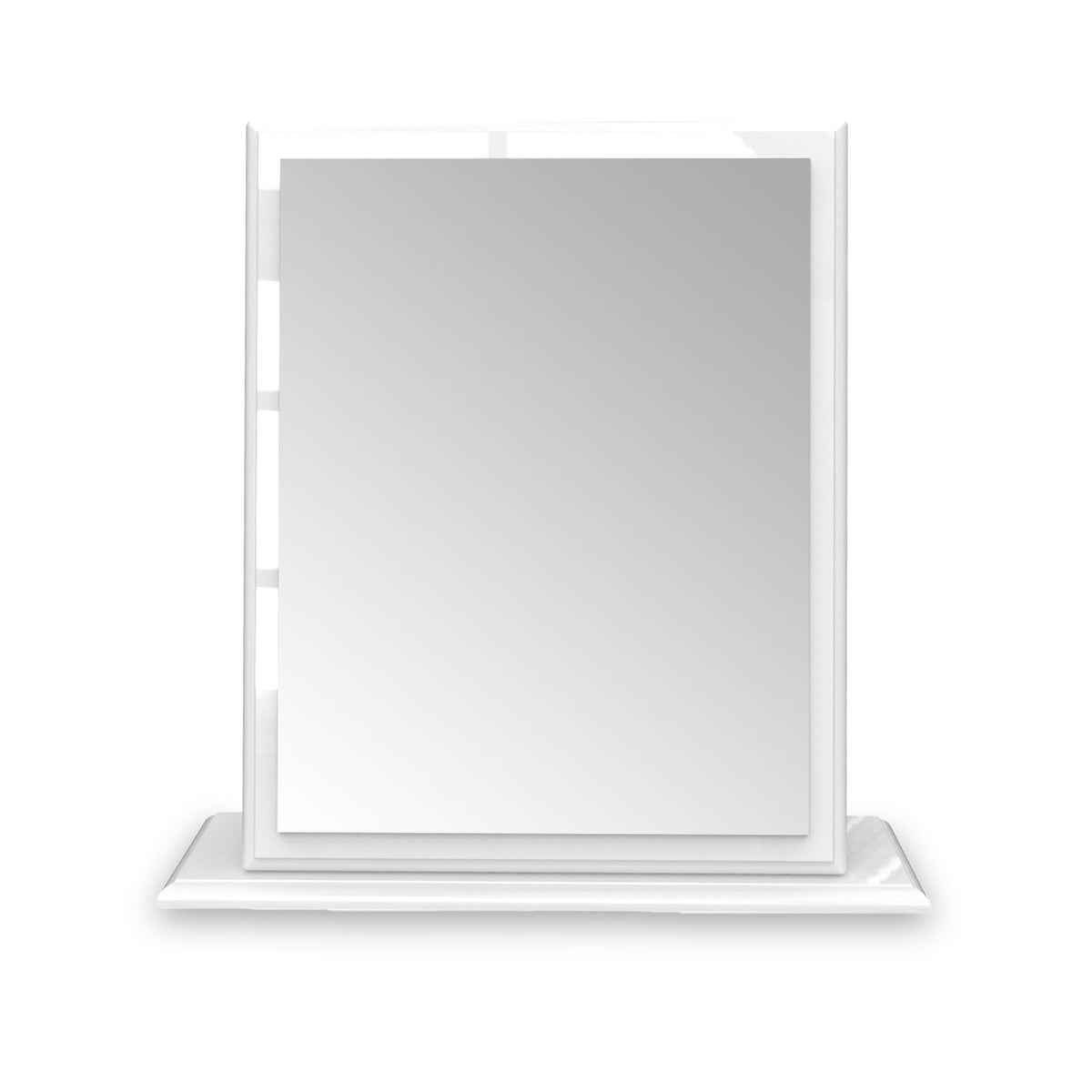 Kinsley White Gloss Mirror from Roseland