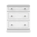 Kinsley White Gloss 3 Piece Bedroom Set from Roseland