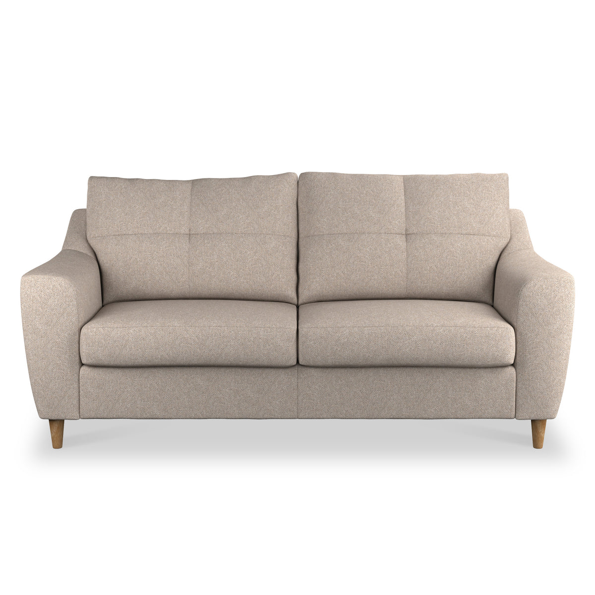 Justin Oatmeal 3 Seater Couch