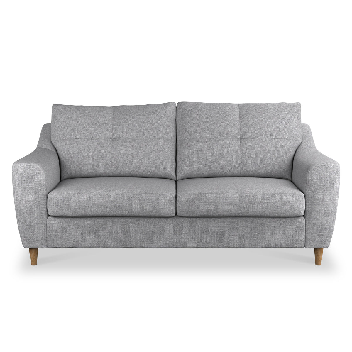 Justin Silver 3 Seater Couch