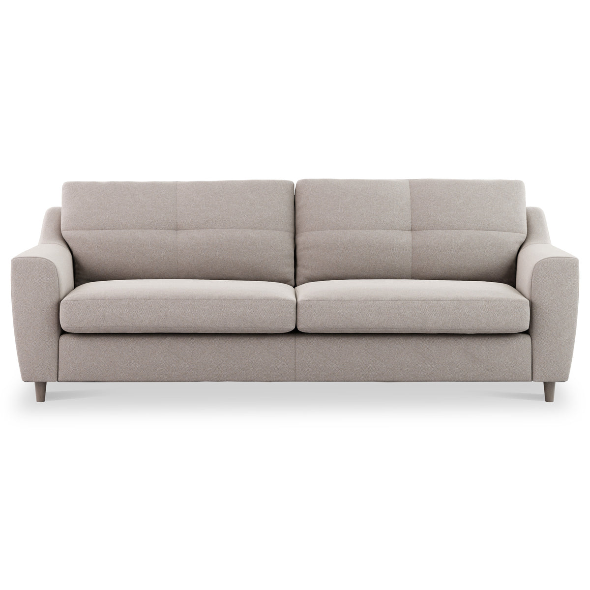 Justin Oatmeal 4 Seater Couch from Roseland Furniture