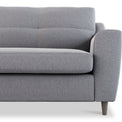 Justin Silver 4 Seater Sofa from Roseland Furniture