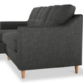 Justin Charcoal Left Hand Chaise Sofa