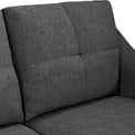 Justin Charcoal right Hand Chaise Couch