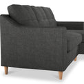 Justin Charcoal right Hand Chaise Sofa