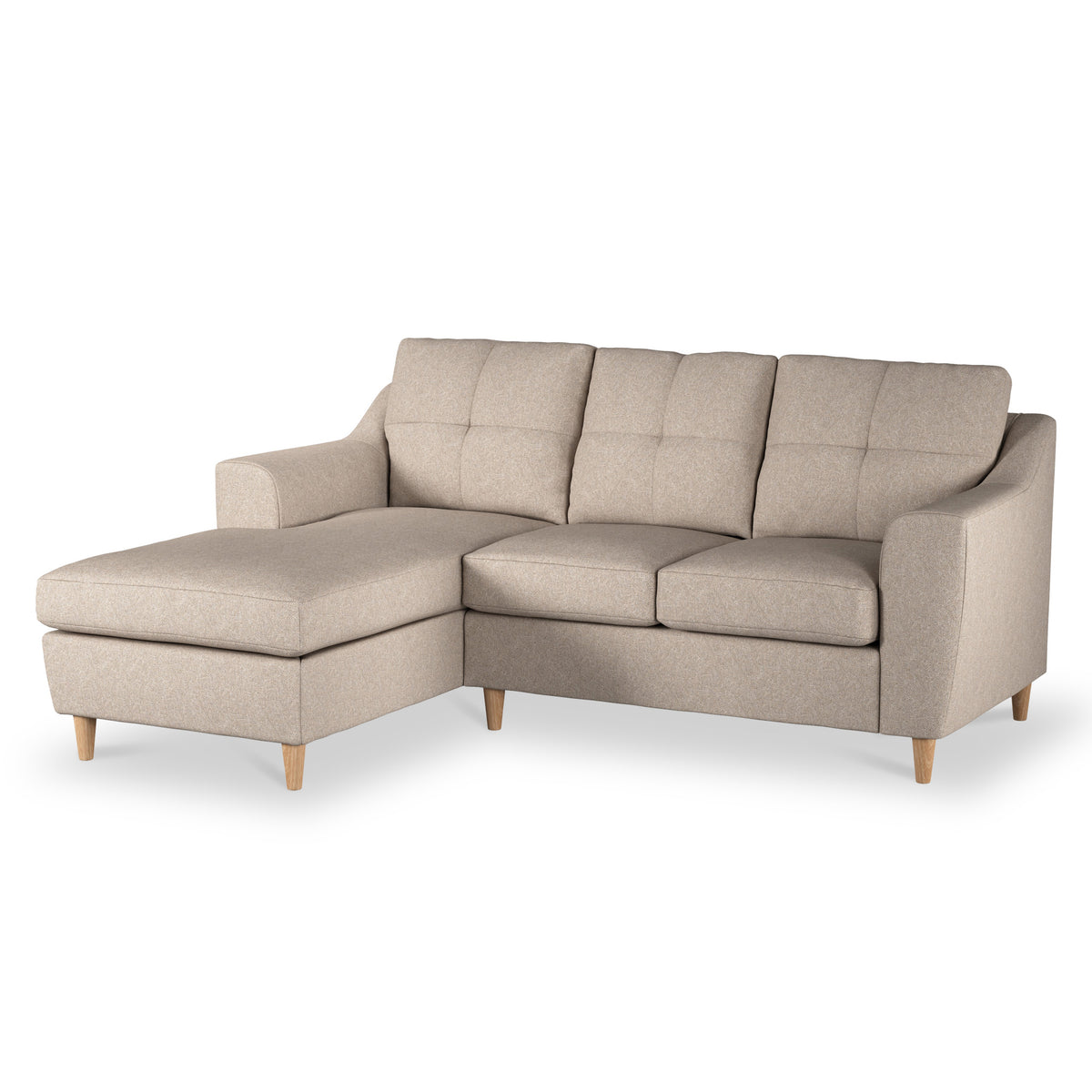 Justin Oatmeal Left Hand Chaise Sofa from Roseland Furniture