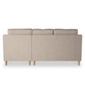 Justin Oatmeal Right Hand Chaise Sofa
