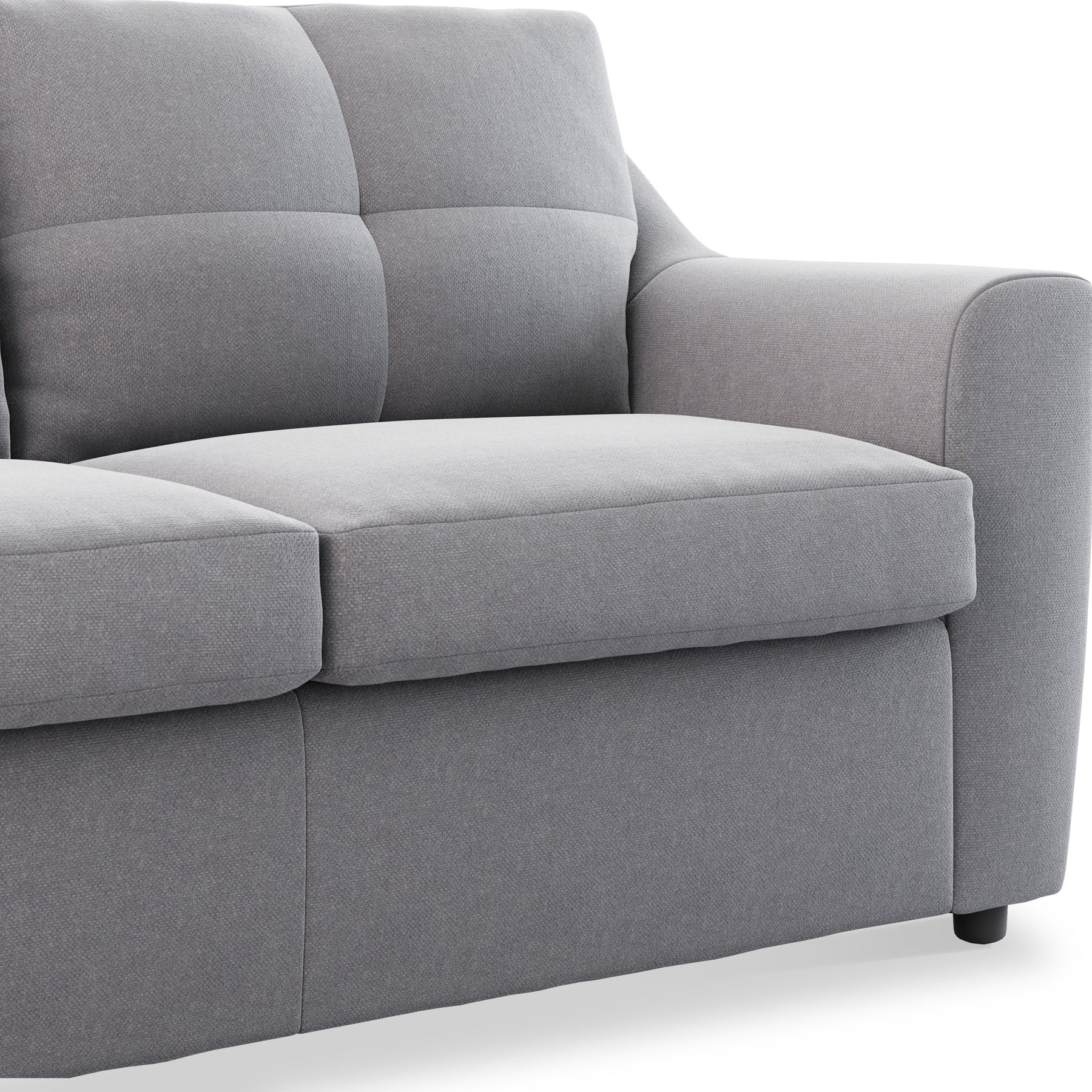 Justin Silver Sofa bed