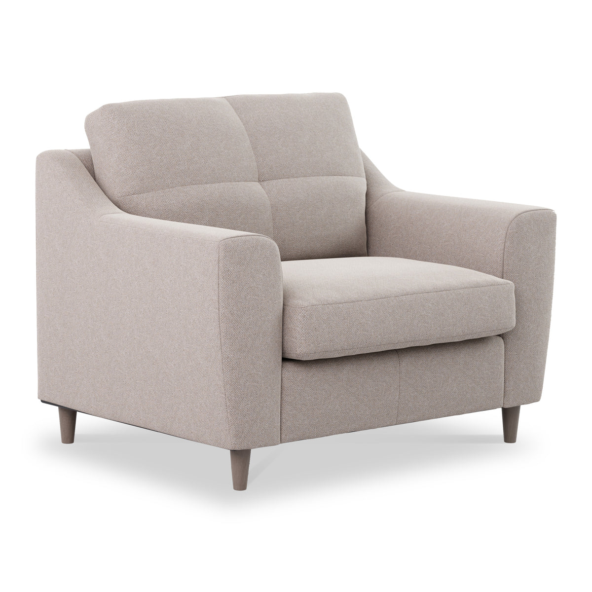 Justin Oatmeal Snuggle Armchair from Roseland Furniture