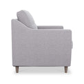 Justin Silver Snuggle Armchair