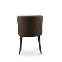 Brooklyn Brown PU Faux Leather Dining Chair