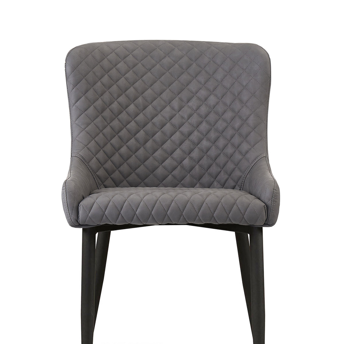 Brooklyn Grey PU Faux Leather Dining Chair