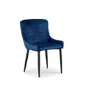 Brooklyn Blue Ink Velvet Dining Chair from Roseland Furniture Store