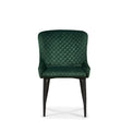Brooklyn Forest Olive Green Velvet Dining Chair from Roseland Furniture Store