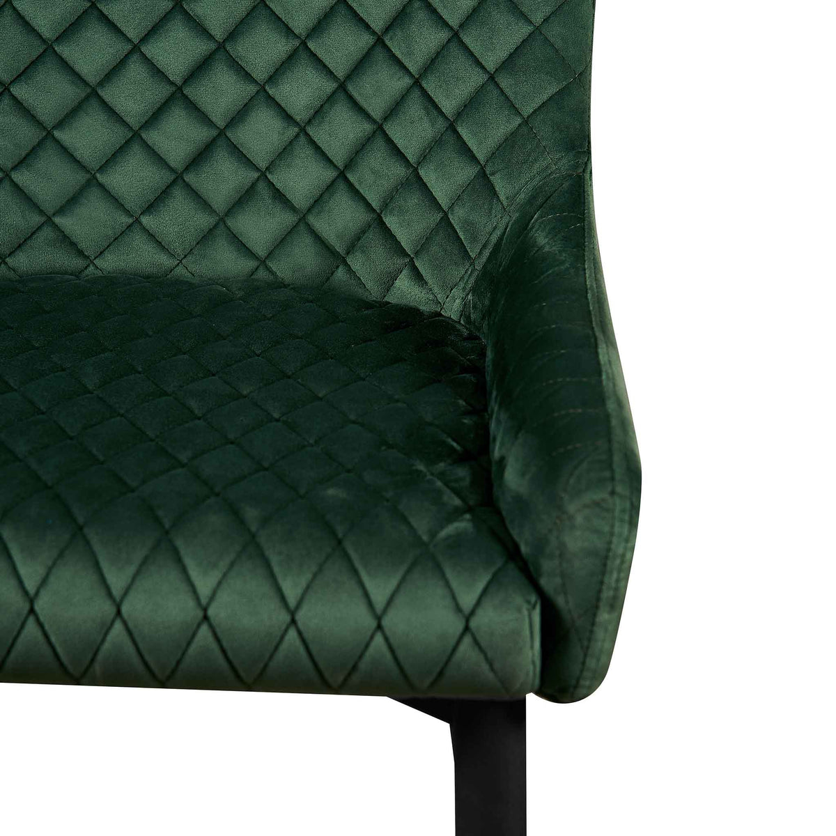 Brooklyn Forest Olive Green Velvet Dining Chair