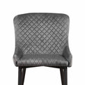 Brooklyn Titanium Grey Velvet Dining Chair