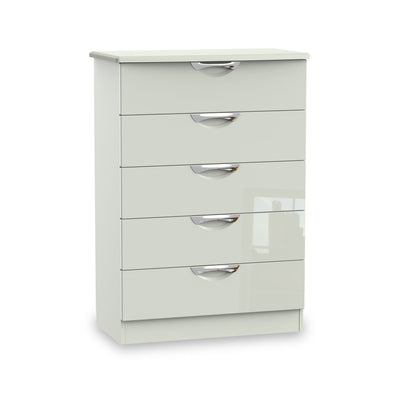 Beckett Gloss 5 Drawer Chest