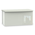 Beckett Cream Gloss Blanket Box from Roseland Furniture