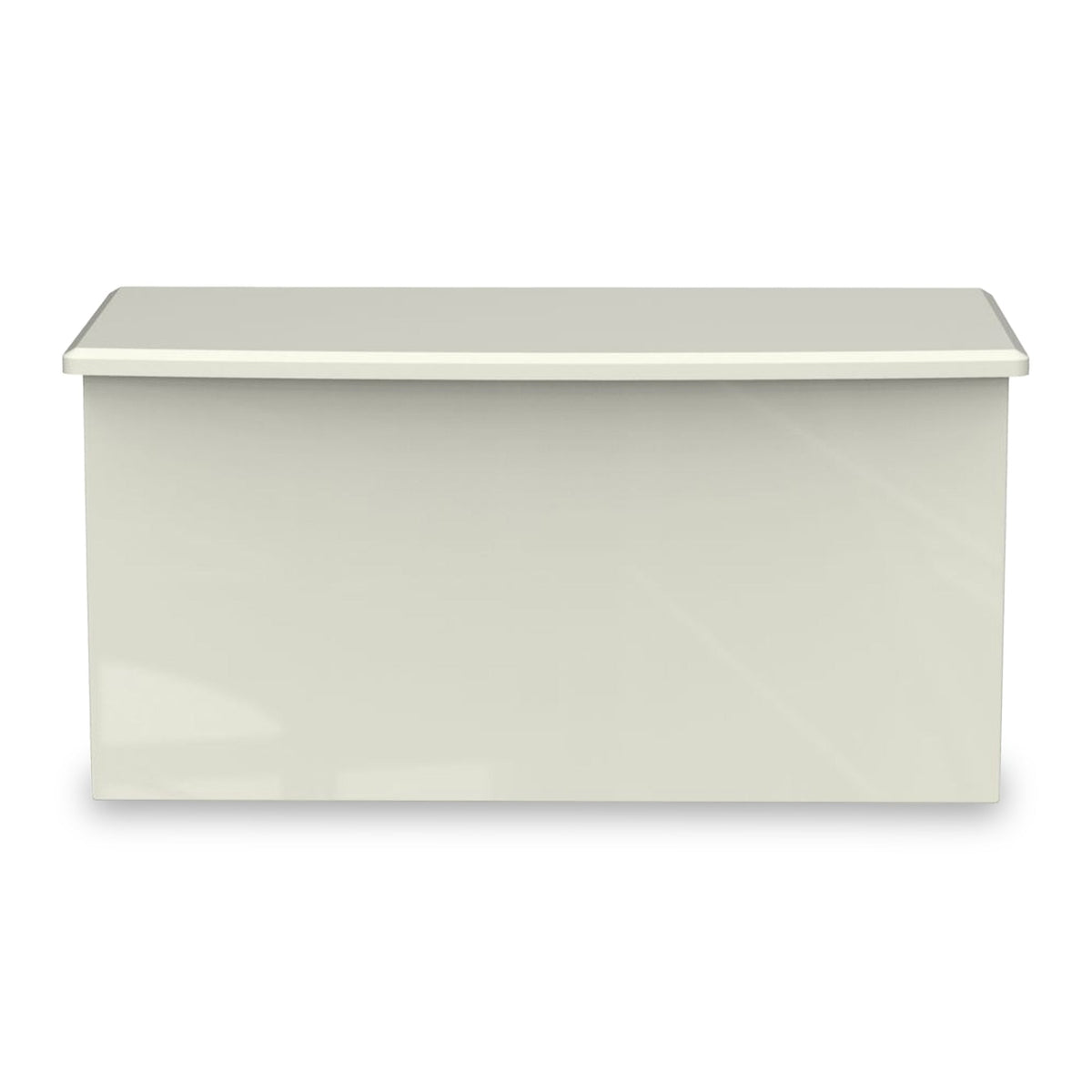 Beckett Cream Gloss Blanket Box from Roseland