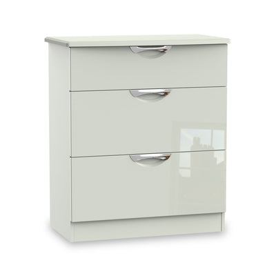 Beckett Gloss 3 Drawer Deep Chest