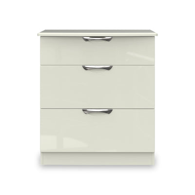 Beckett Gloss 3 Drawer Deep Chest