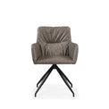 Chapel Swivel Velvet Dining Chair