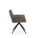 Chapel Swivel Velvet Dining Chair