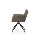 Chapel Swivel Velvet Dining Chair