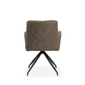 Chapel Swivel Velvet Dining Chair